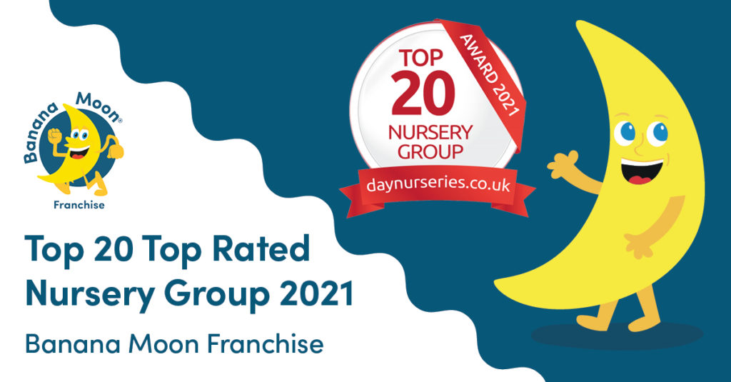 Banana Moon Franchise named as one of Top 20 Nursery groups in the UK